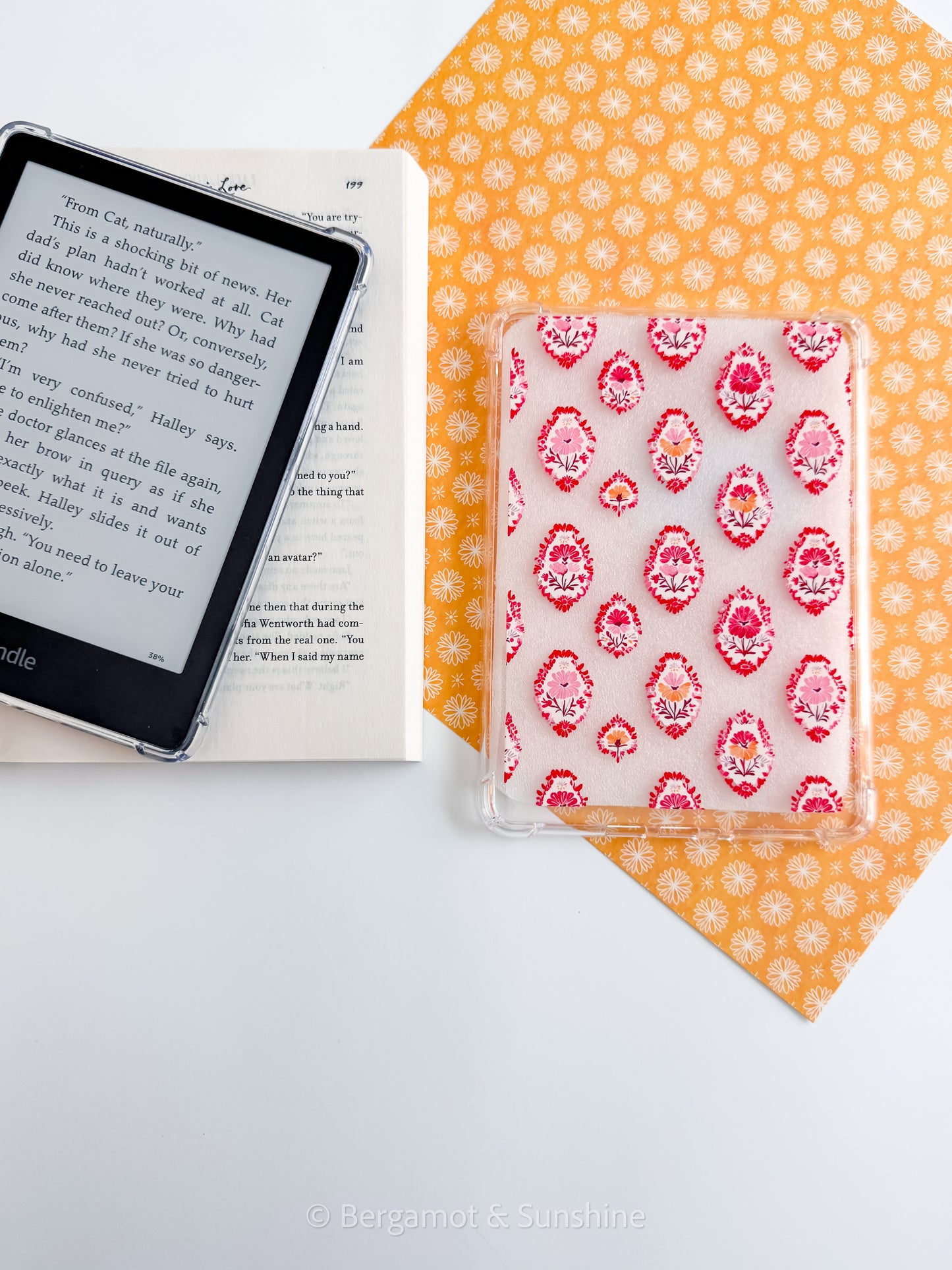 Rosette Kindle Case