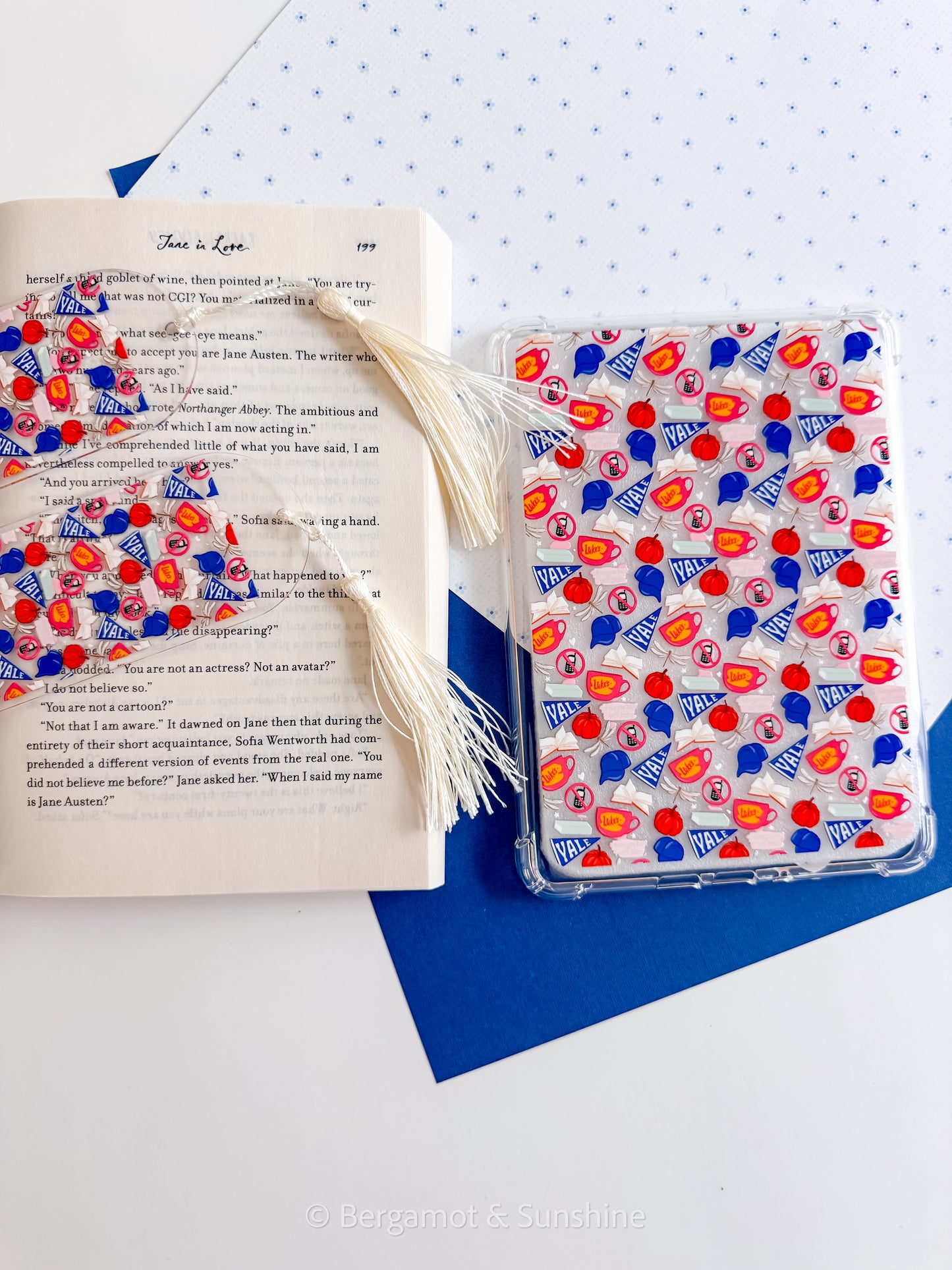 G.G. Studying at Yale Kindle Case