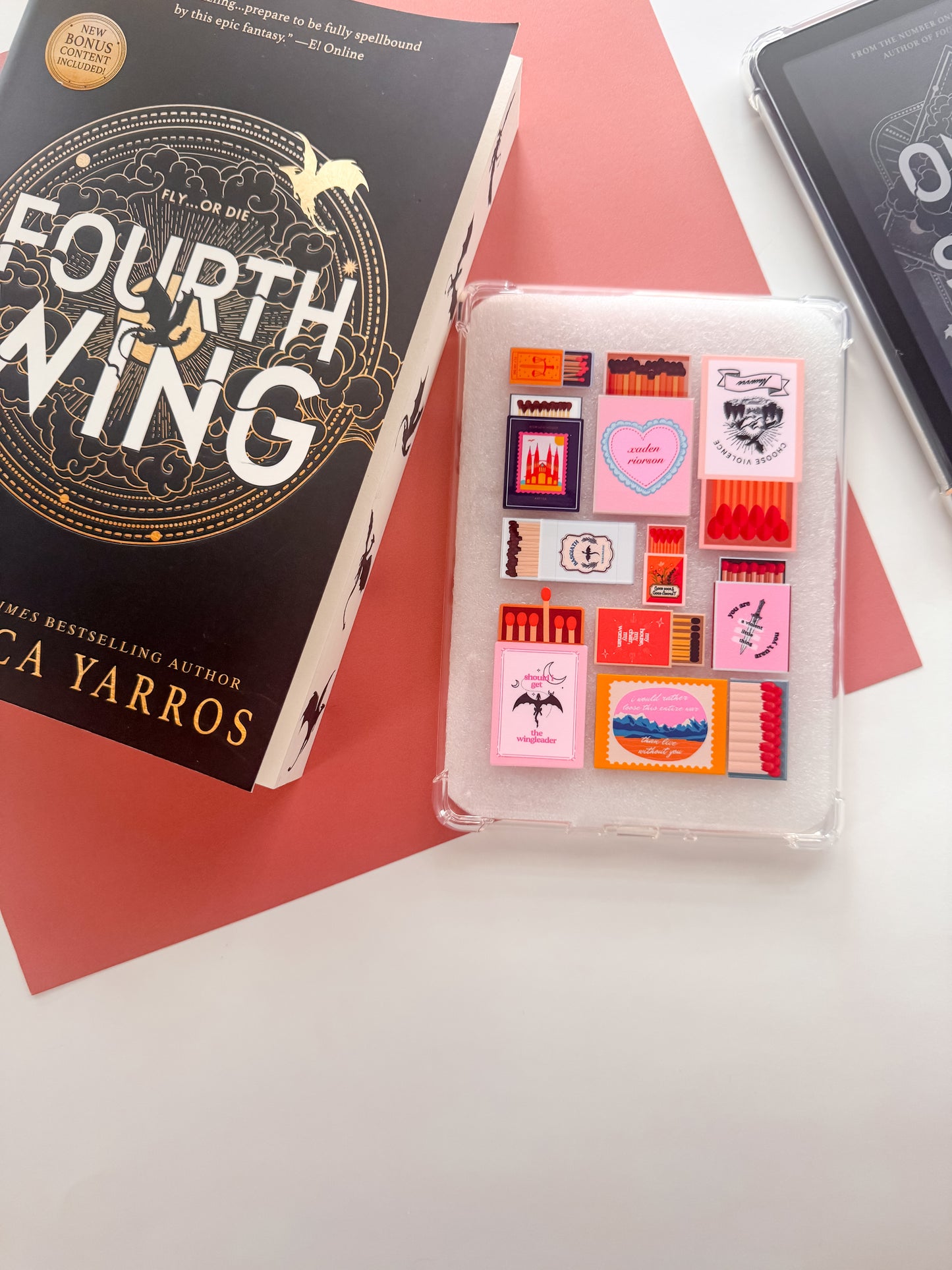 4W Match Box E reader Case