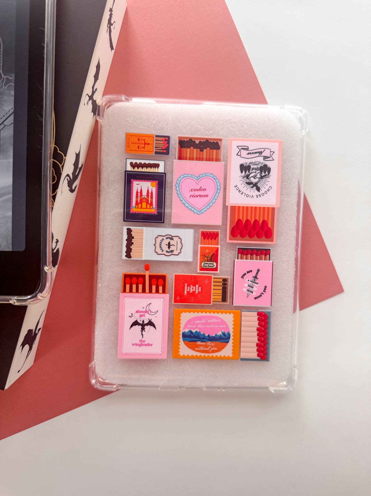 4W Match Box E reader Case