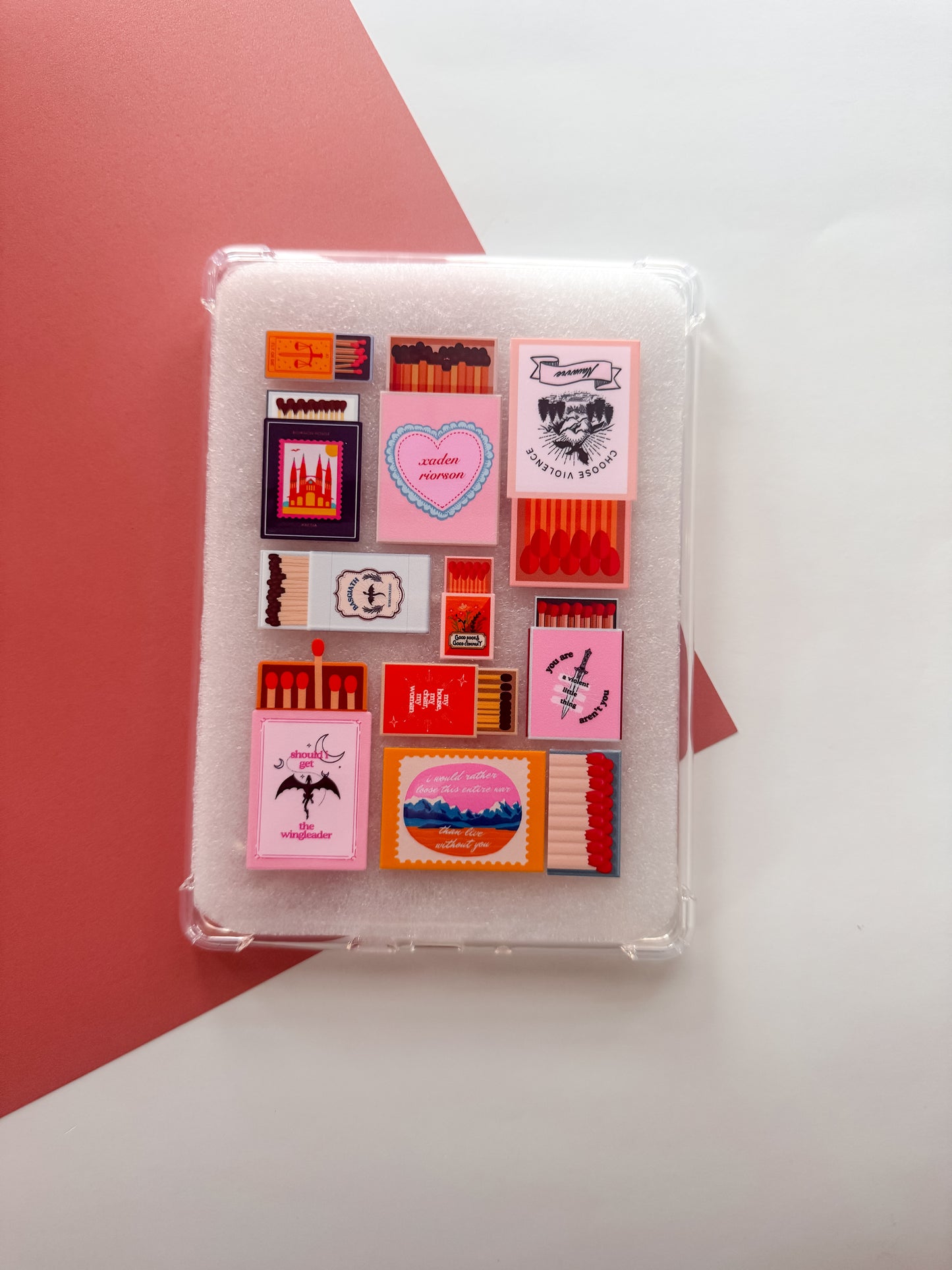 4W Match Box E reader Case