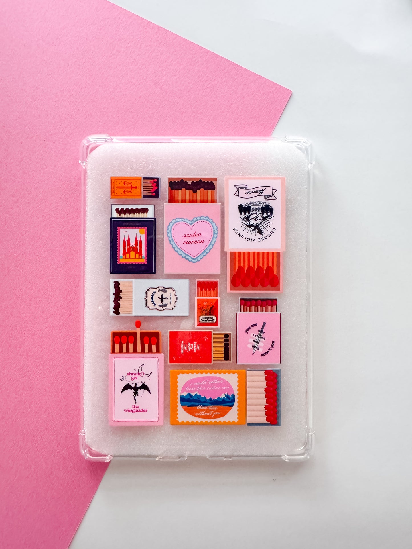 4W Match Box E reader Case