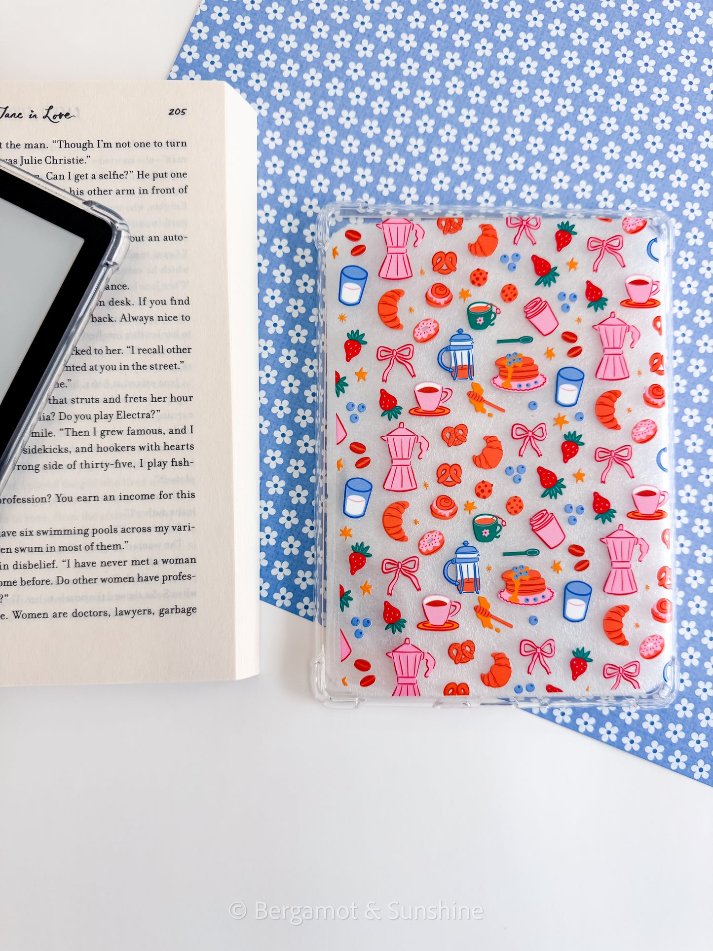 Breakfast Pastries Kindle Case