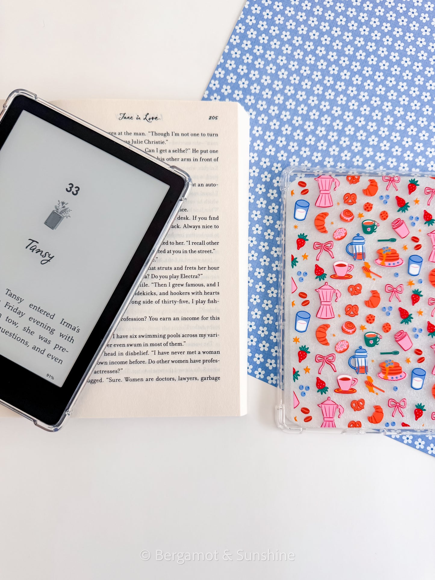 Breakfast Pastries Kindle Case