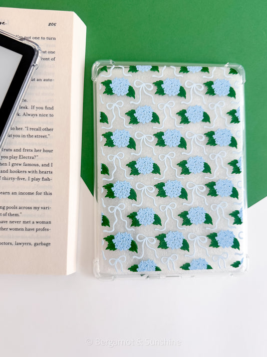 Blue Hydrangeas E Reader Case