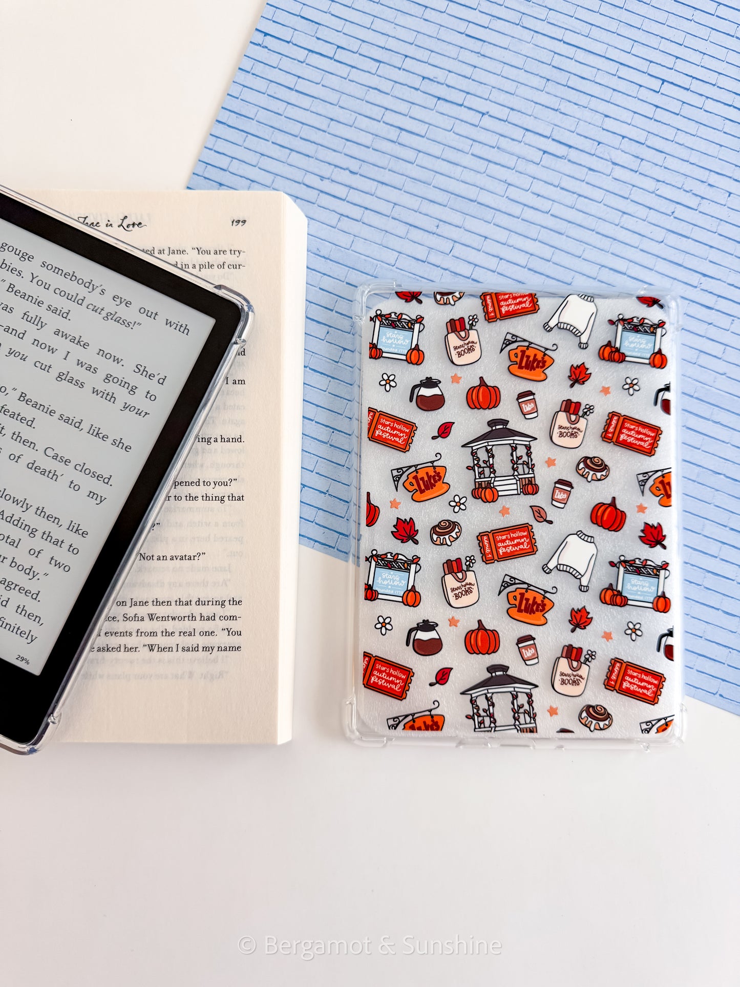 S.H. Autumn Festival Kindle Case