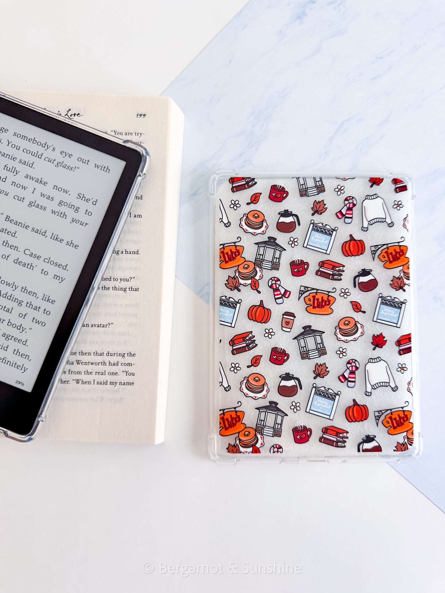 G.G. Meet me at Luke's E Reader Case