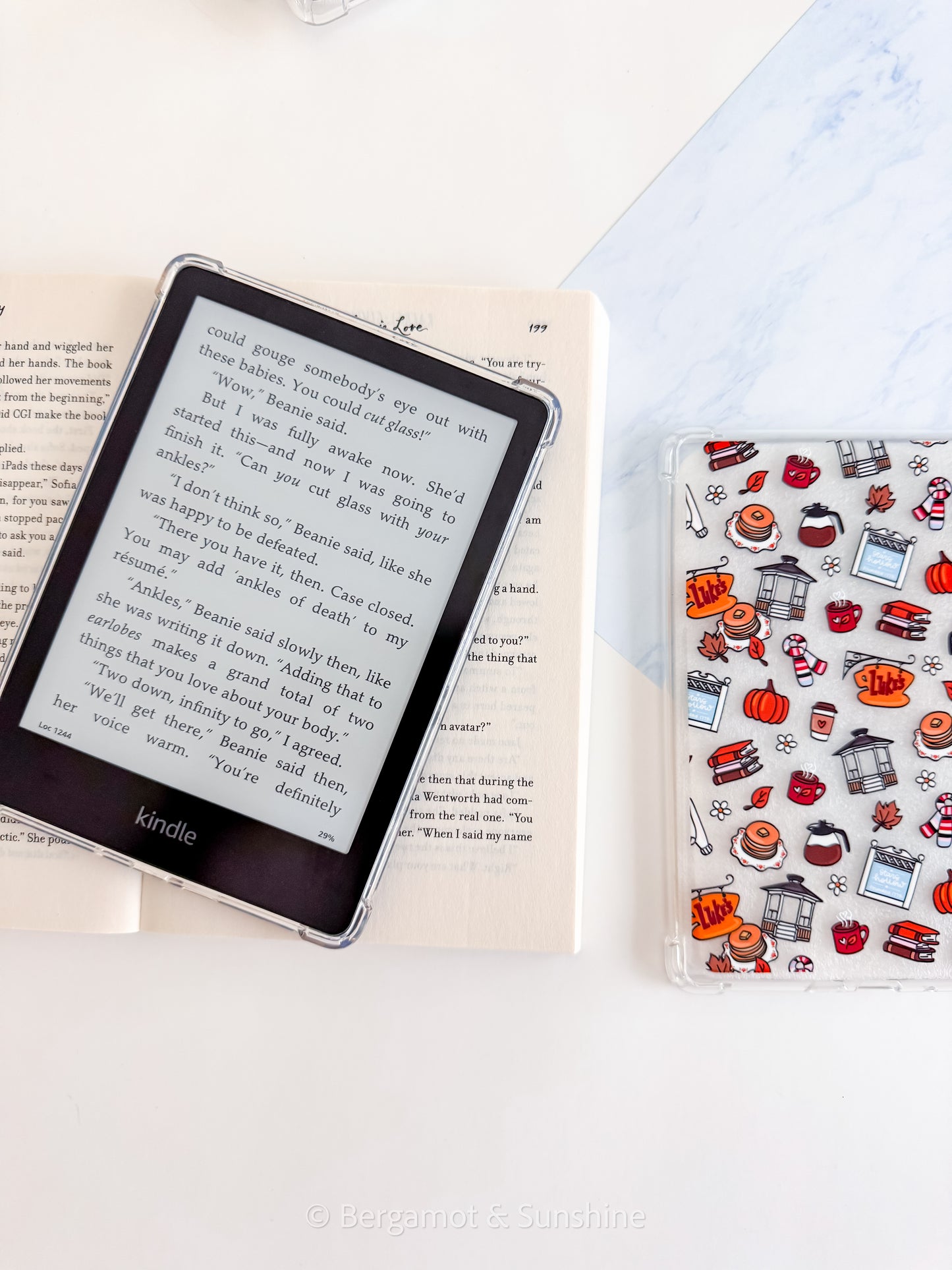 G.G. Meet me at Luke's E Reader Case