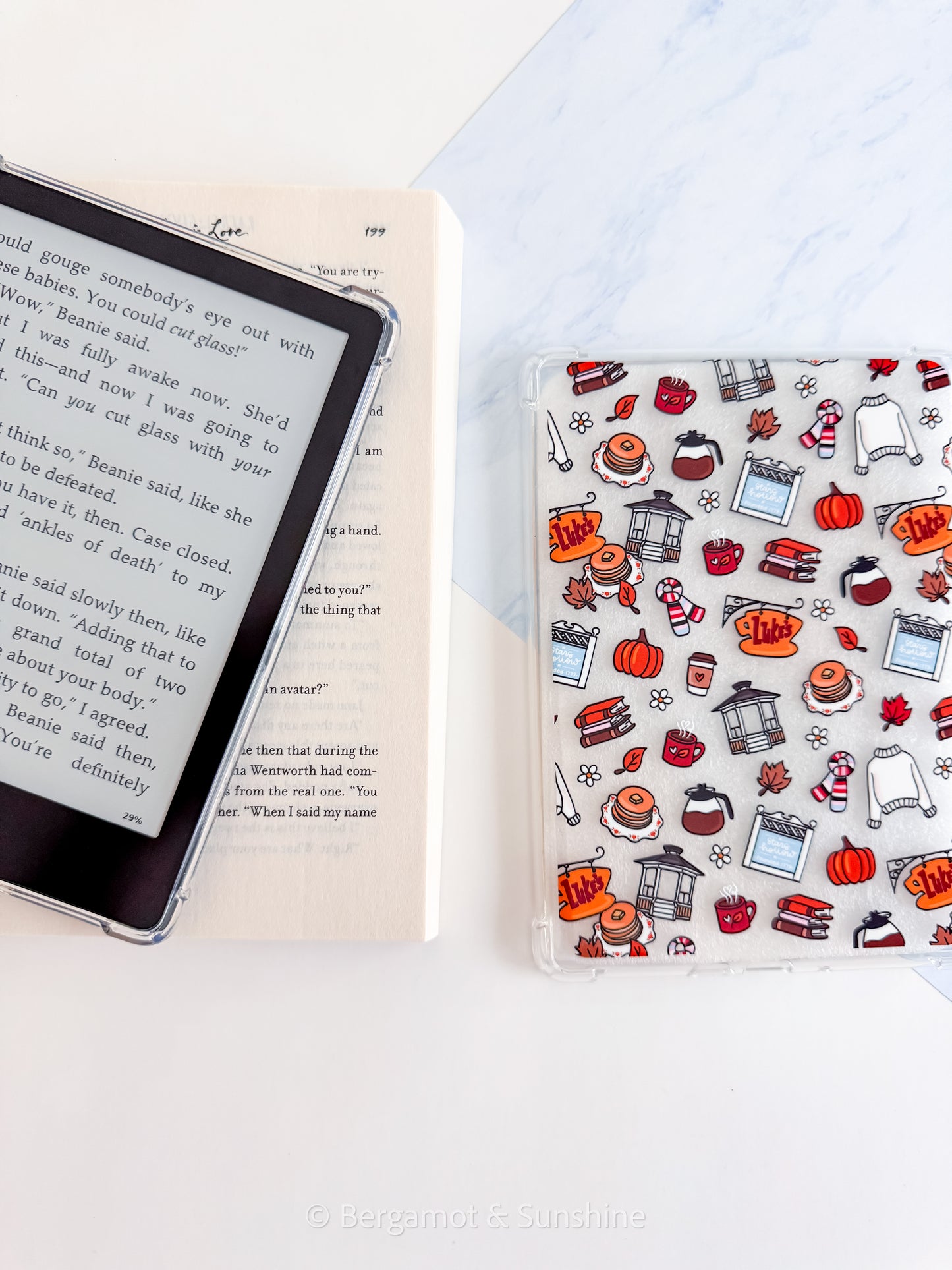 G.G. Meet me at Luke's E Reader Case