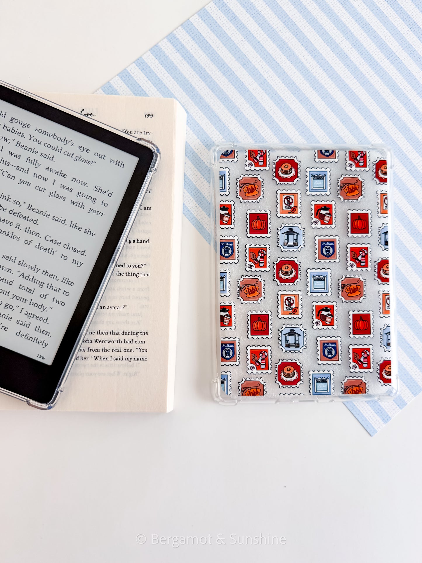G.G. Stamps Kindle Case