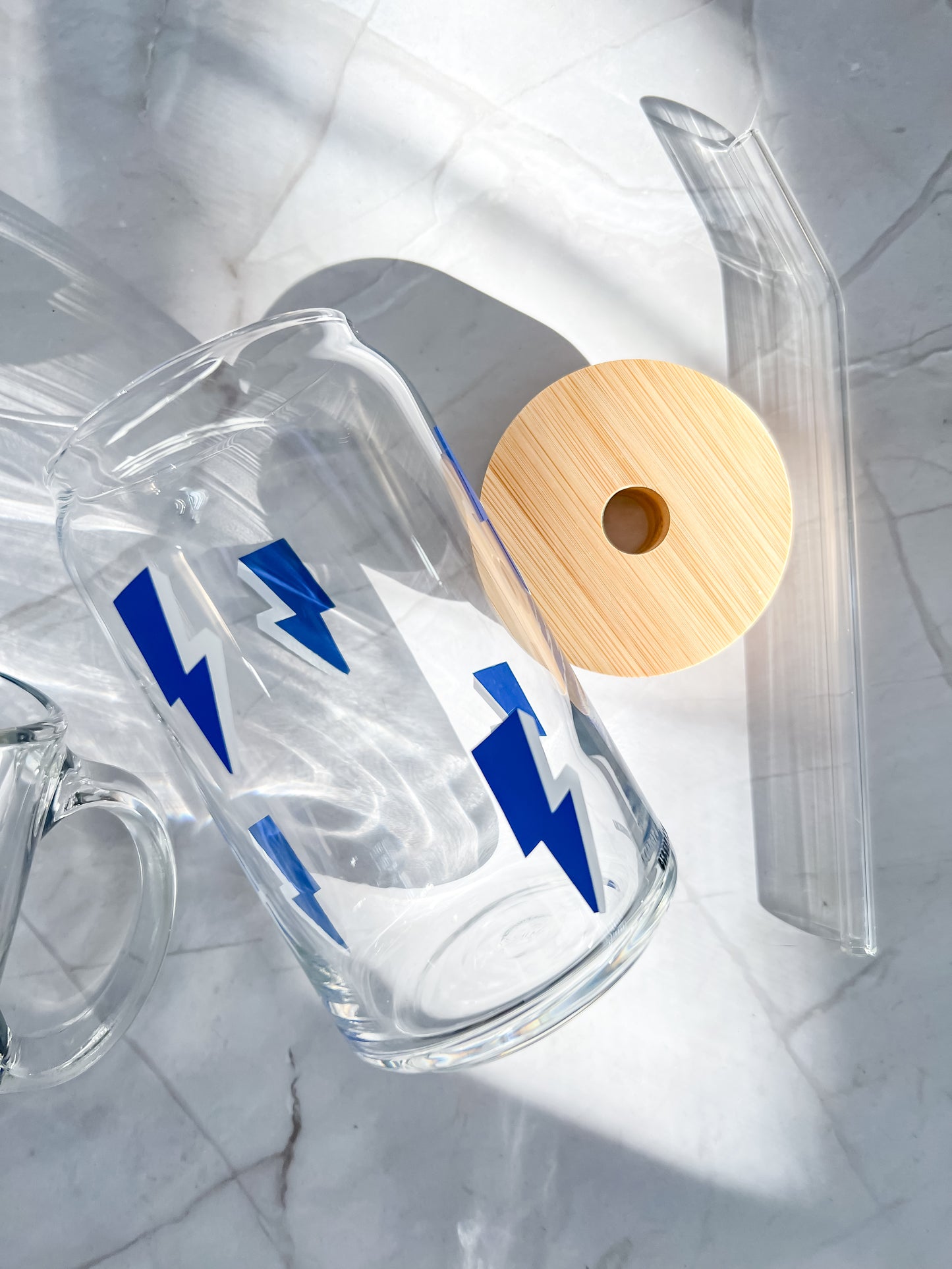 tampa bay lightning glass cup and coffee mug