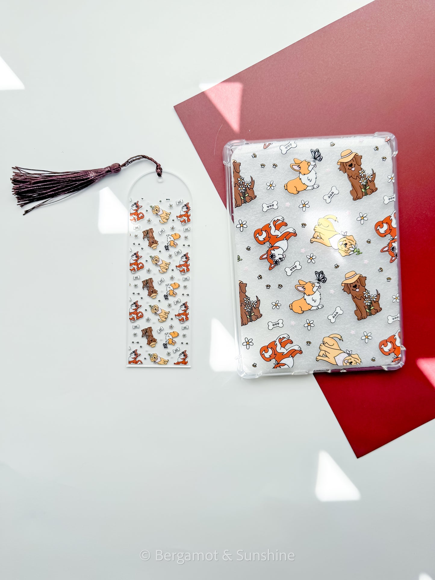 Spring Pups Kindle Case