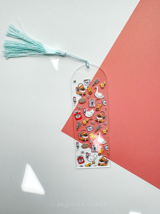 Picnic Basket Acrylic Bookmark