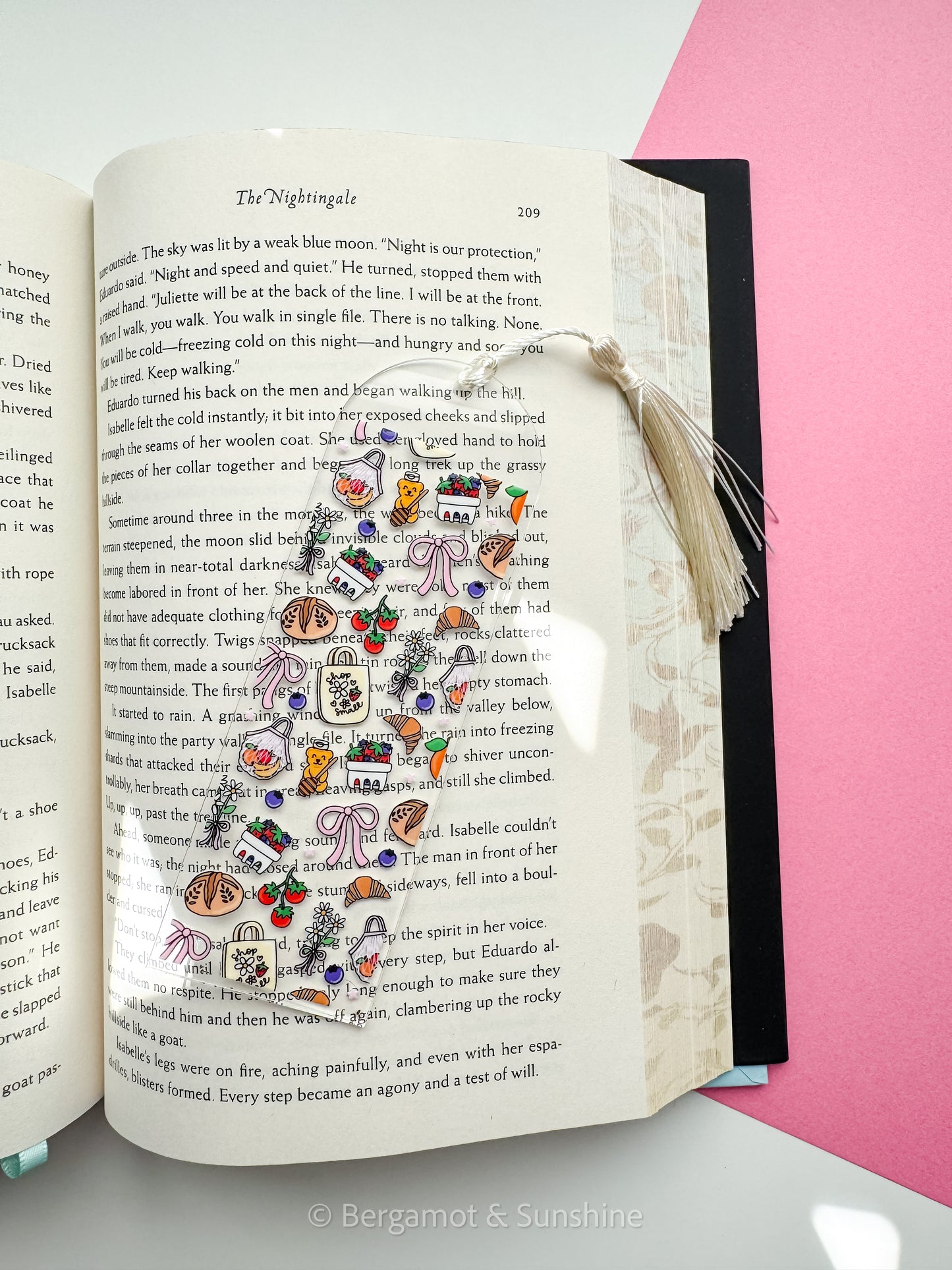 Saturday Morning Market Acrylic Bookmark