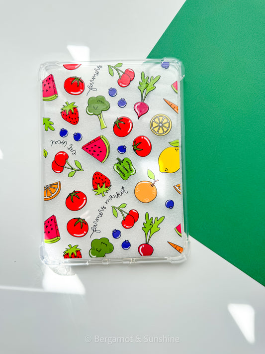 Farmers Market Produce Kindle Case