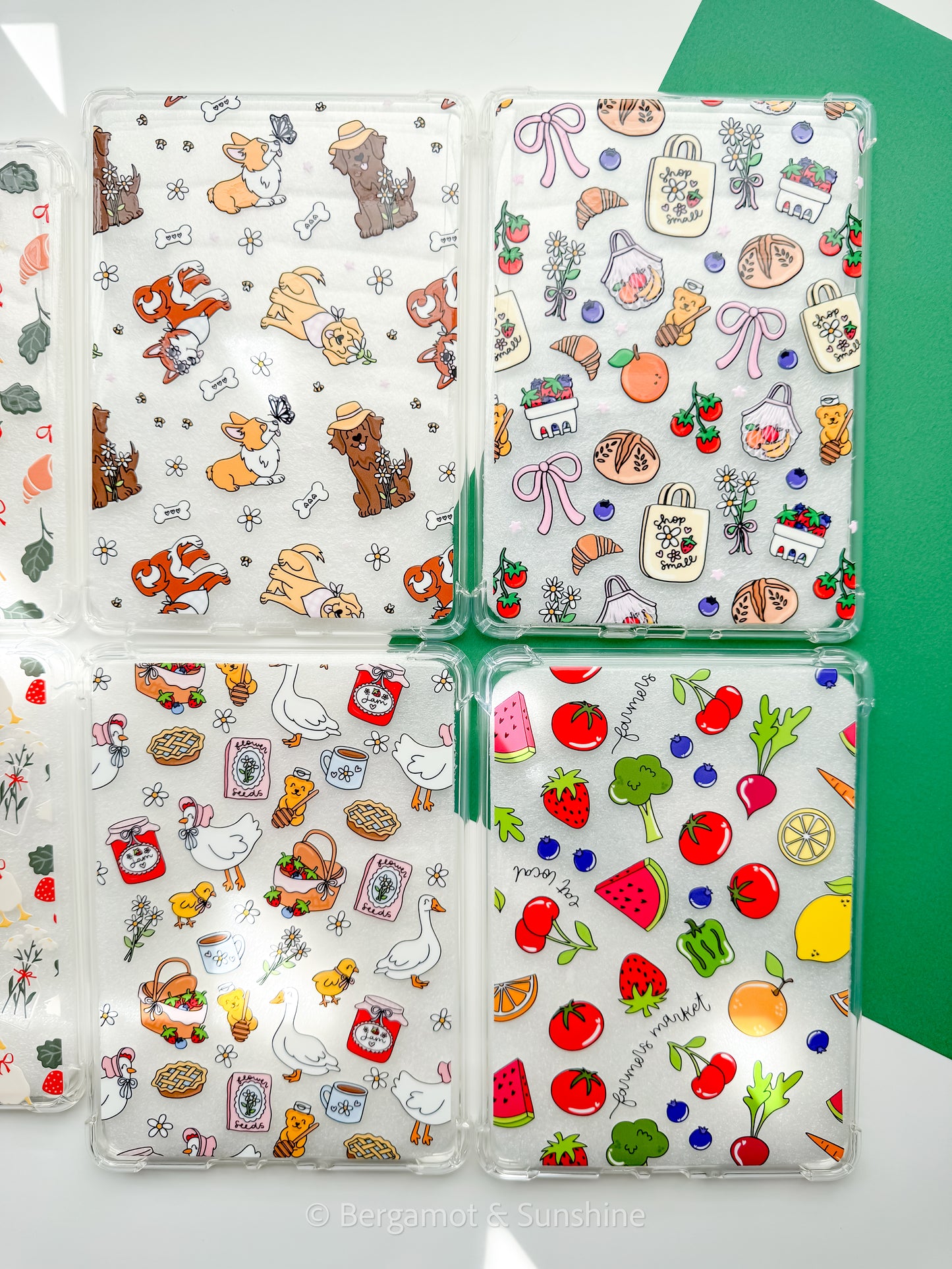 Farmers Market Produce Kindle Case