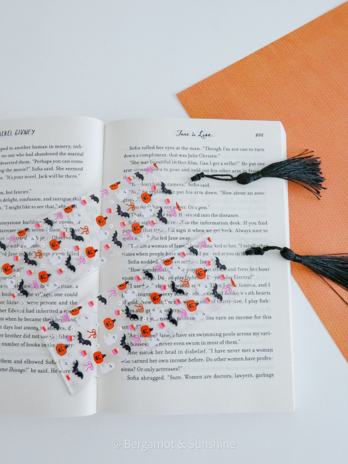 Girly Halloween Bookmark