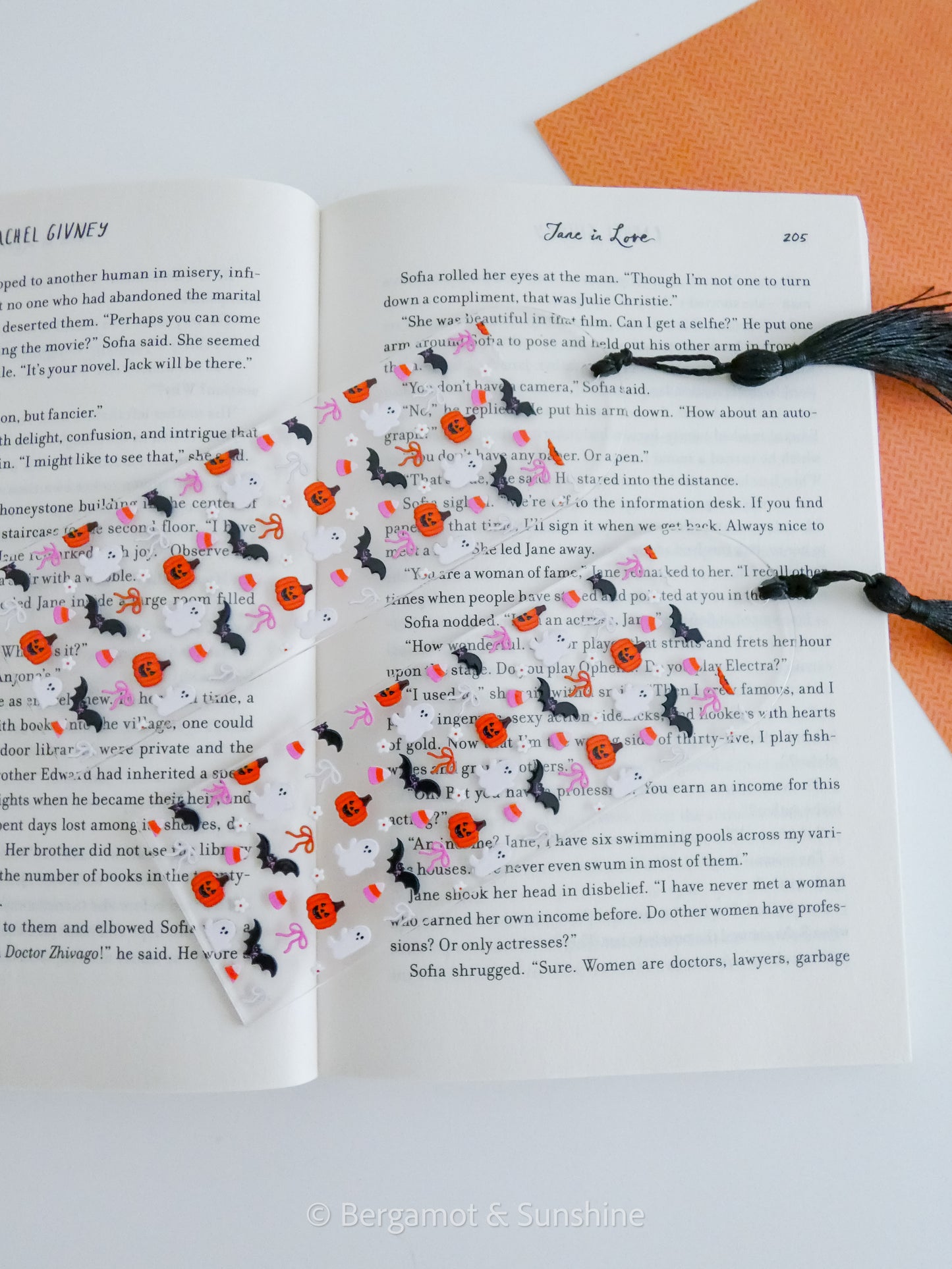Girly Halloween Bookmark