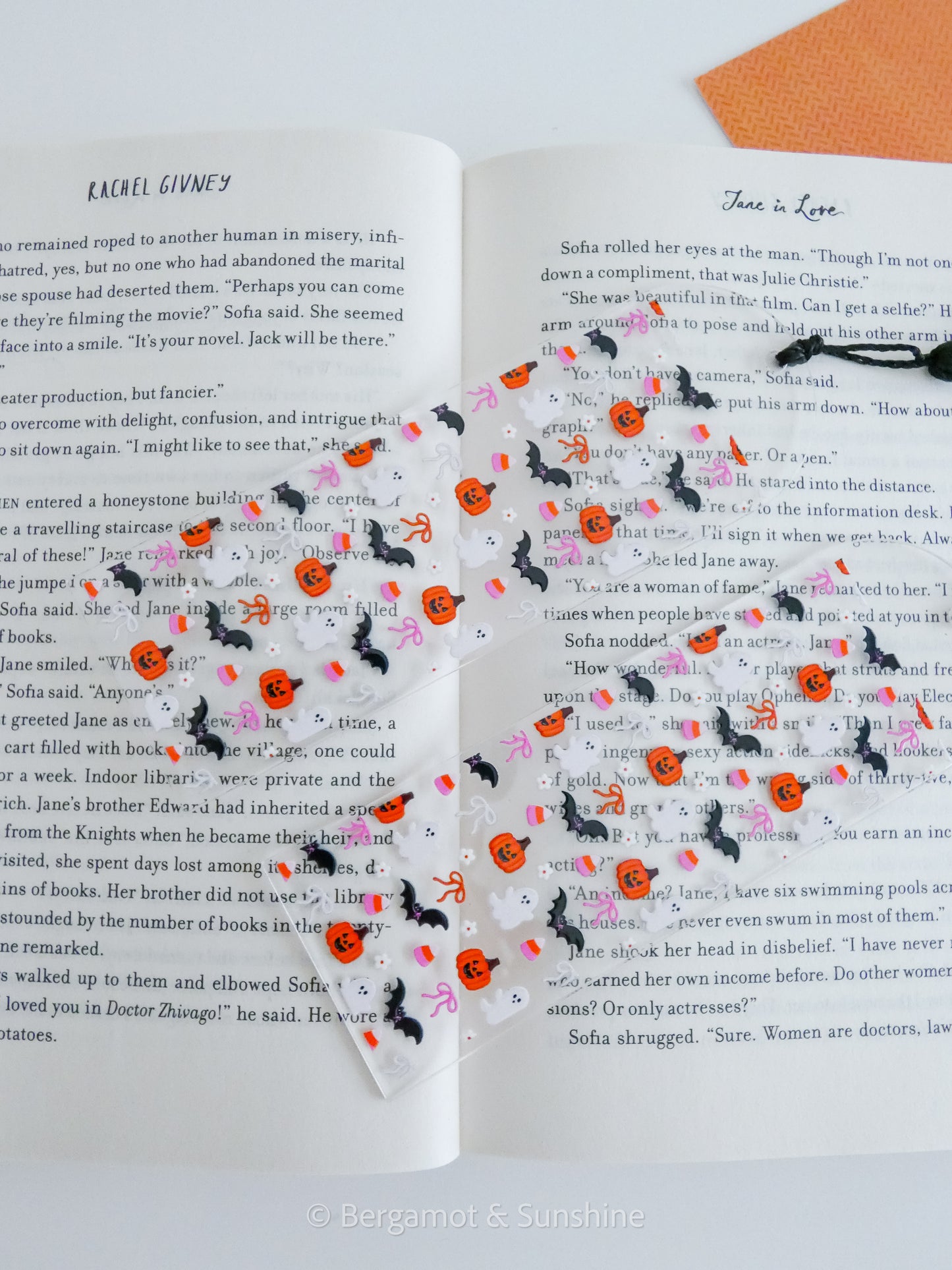 Girly Halloween Bookmark