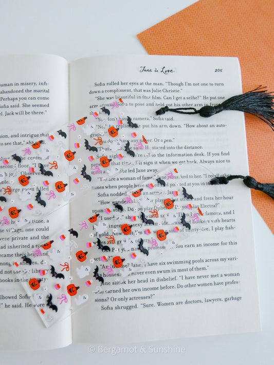 Girly Halloween Bookmark