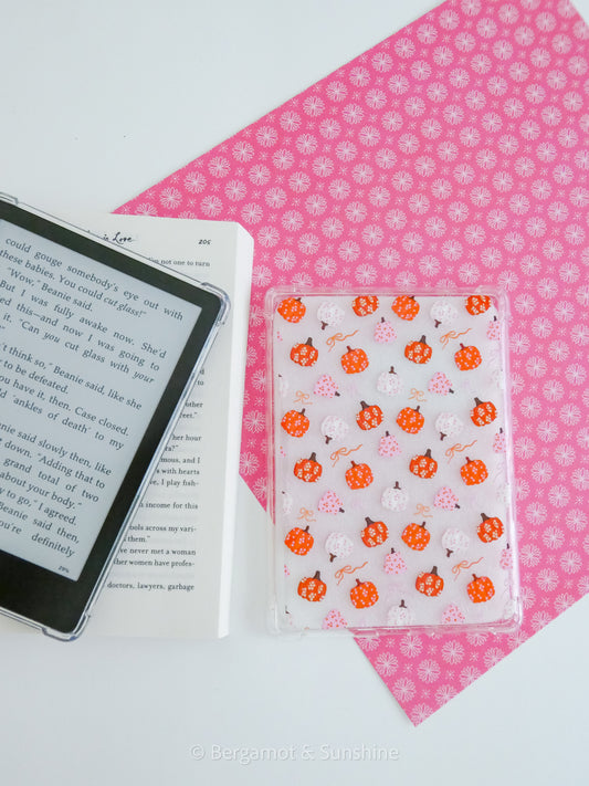 Pumpkins and Bows Kindle Case