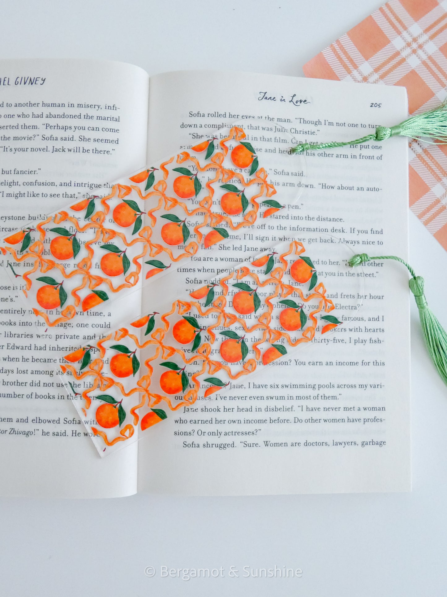 Dunedin Oranges Bookmark