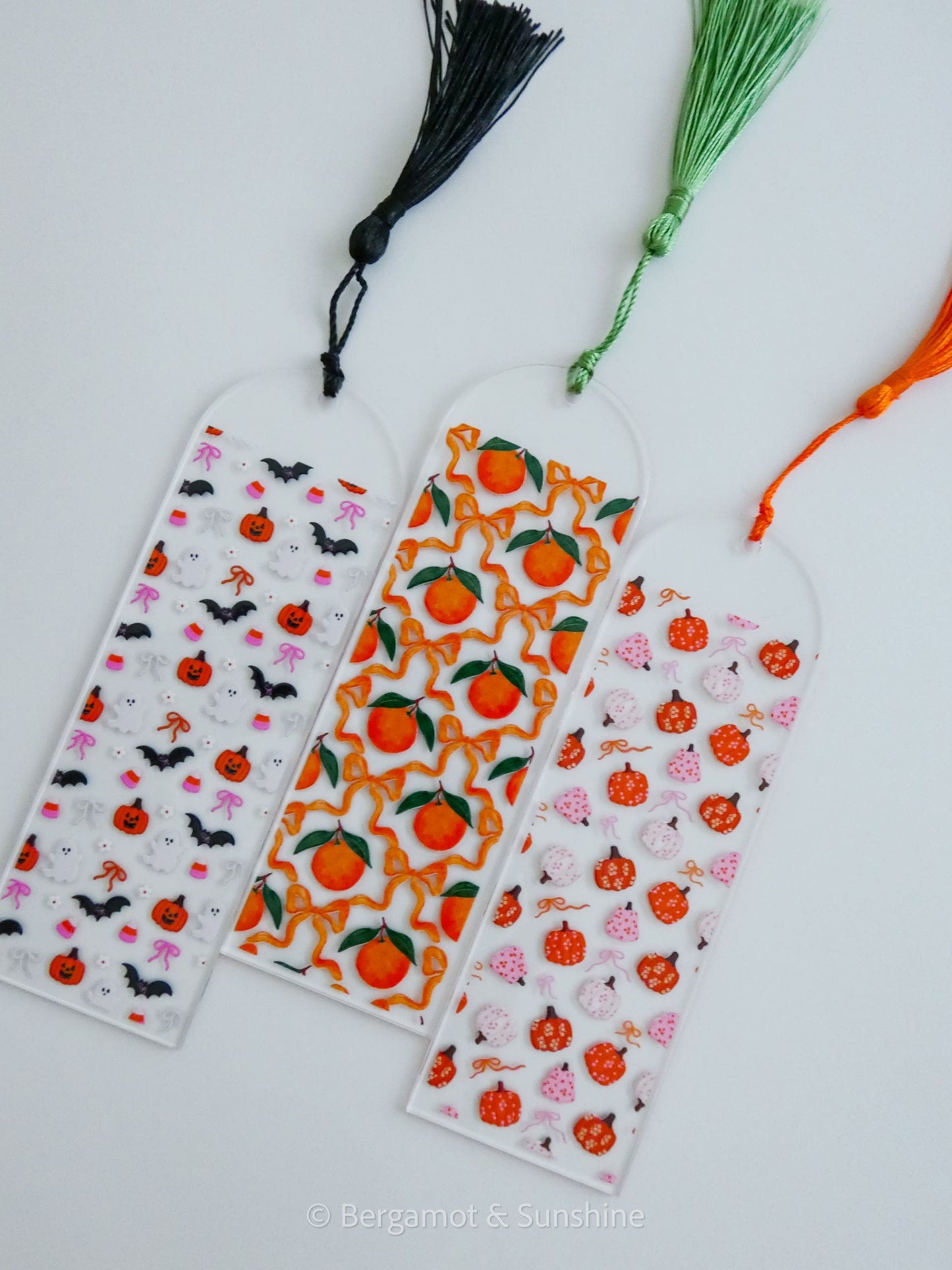 Girly Halloween Bookmark