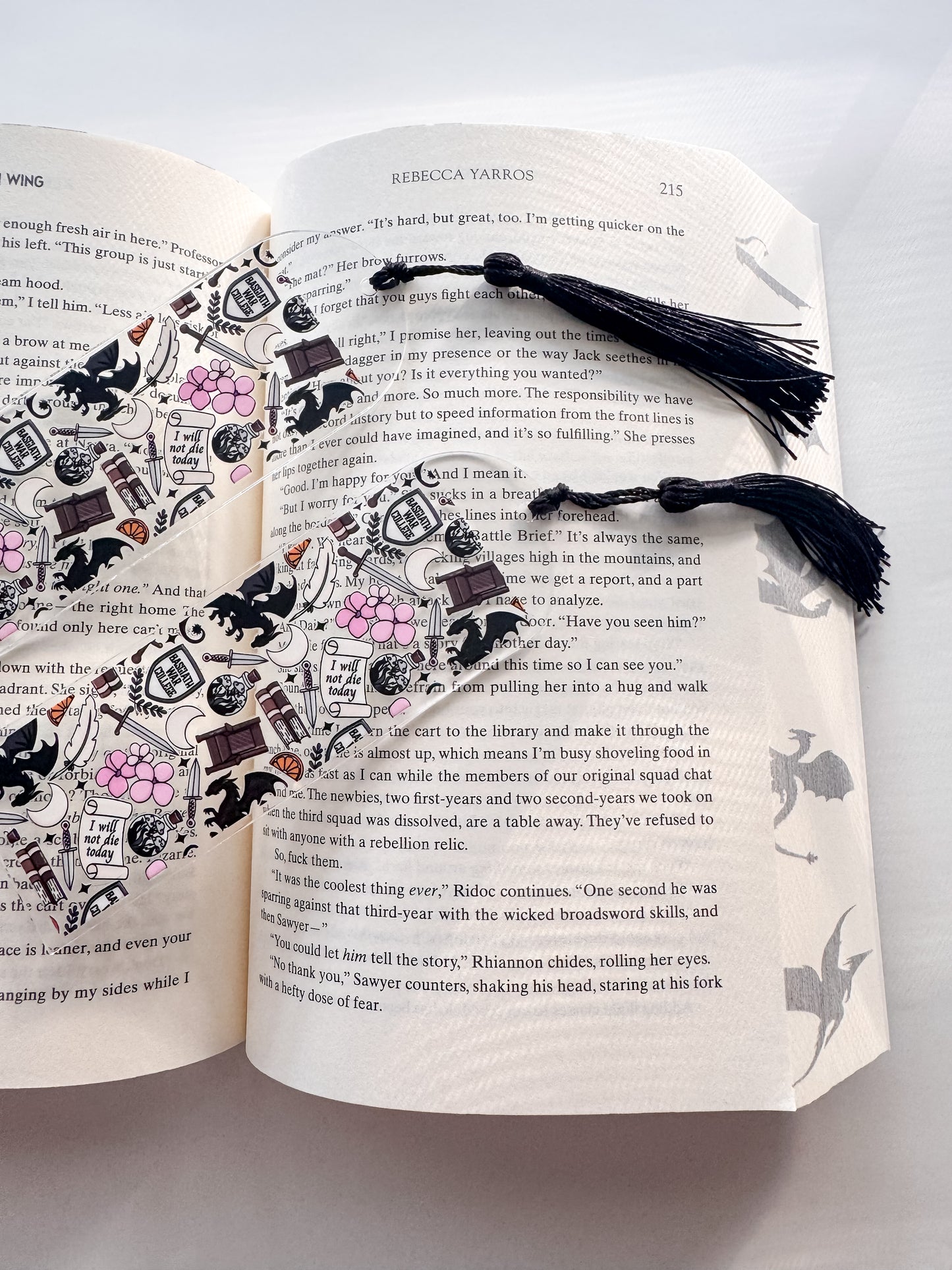 4W Acrylic Bookmark