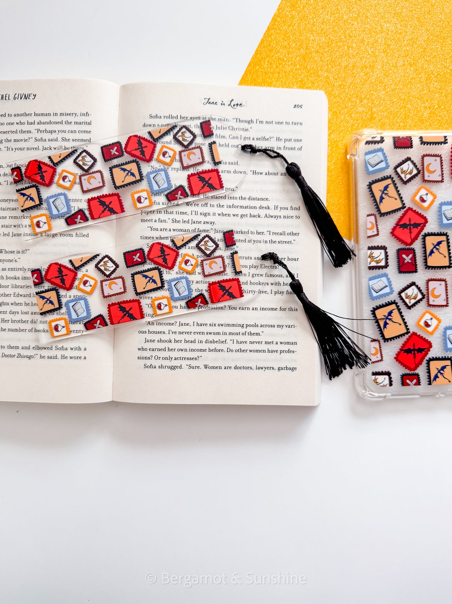 4W Stamps Kindle Case and/or Bookmark [Combined Listing]