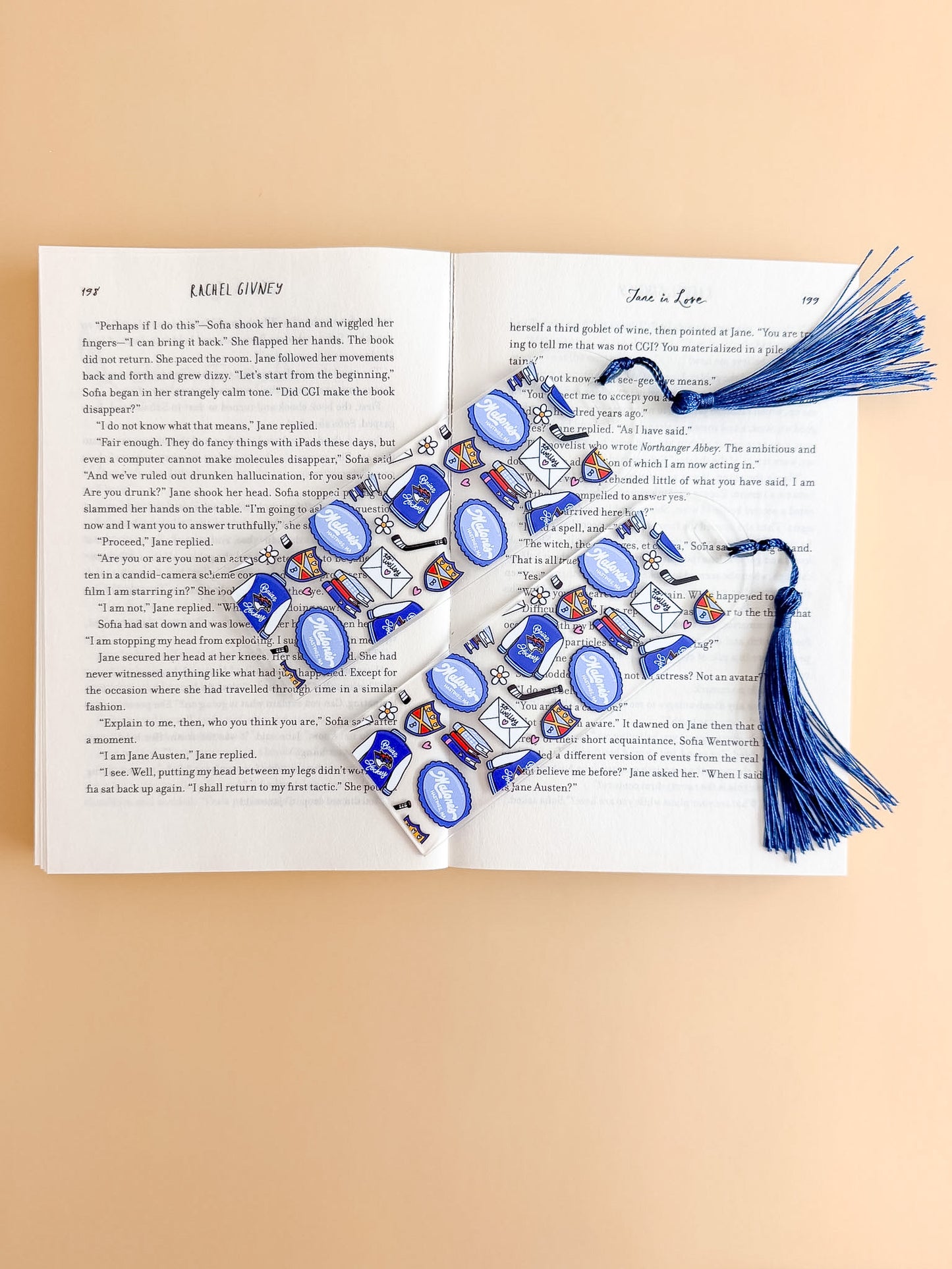 Off Campus Inspired E Reader Case and / or Bookmark [Combined Listing]