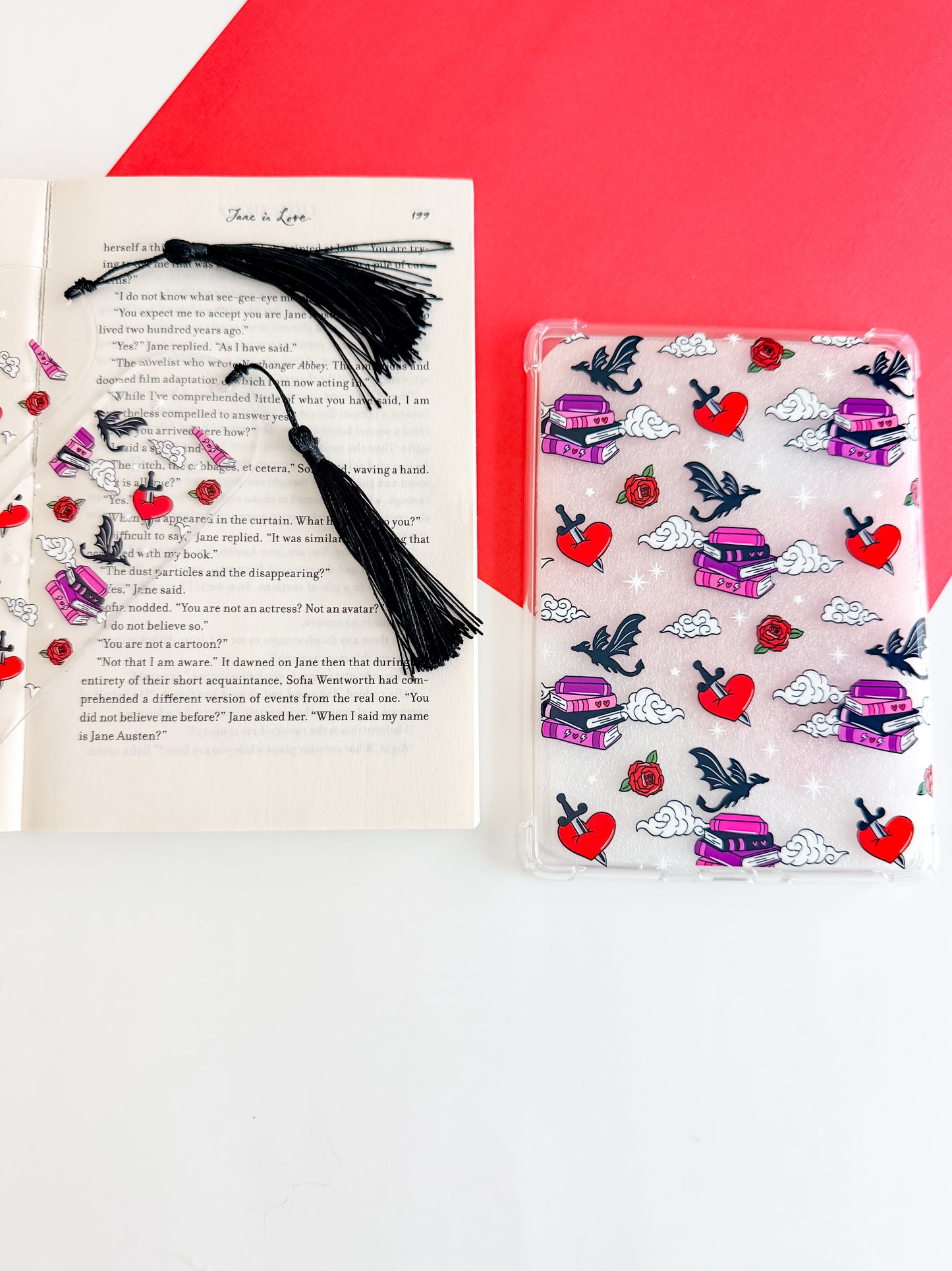 4W Romantasy Kindle Case and/or Bookmark [Combined Listing]