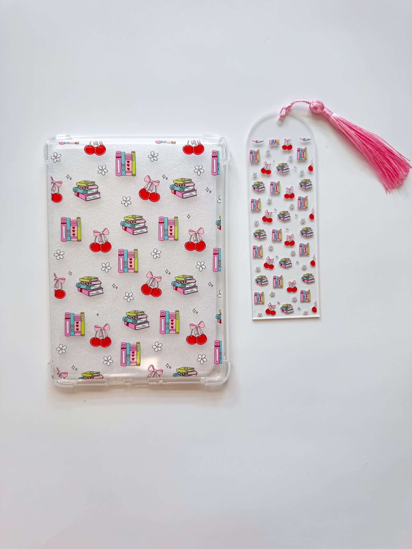 Cherries and Books Kindle Case