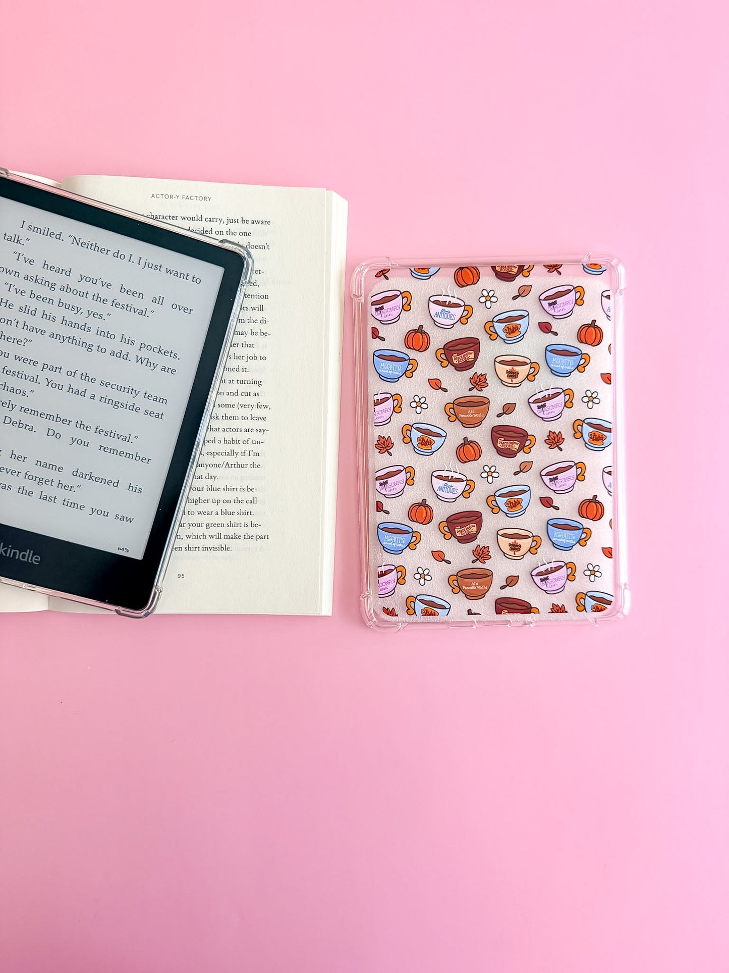 G.G. Coffee Mugs E Reader Case and/or Bookmark [Combined Listing]
