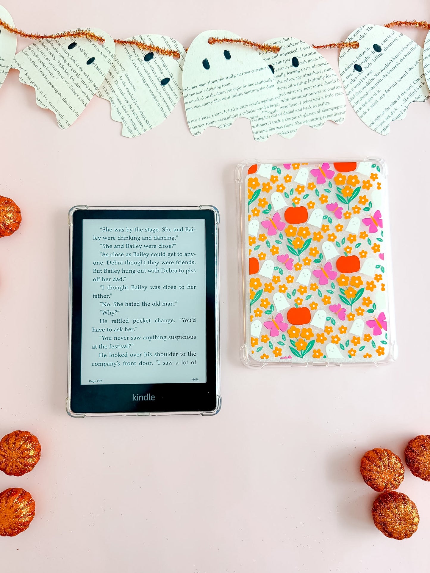 Ghosts and Wildflowers Kindle Case and/or Bookmark [Combined Listing]