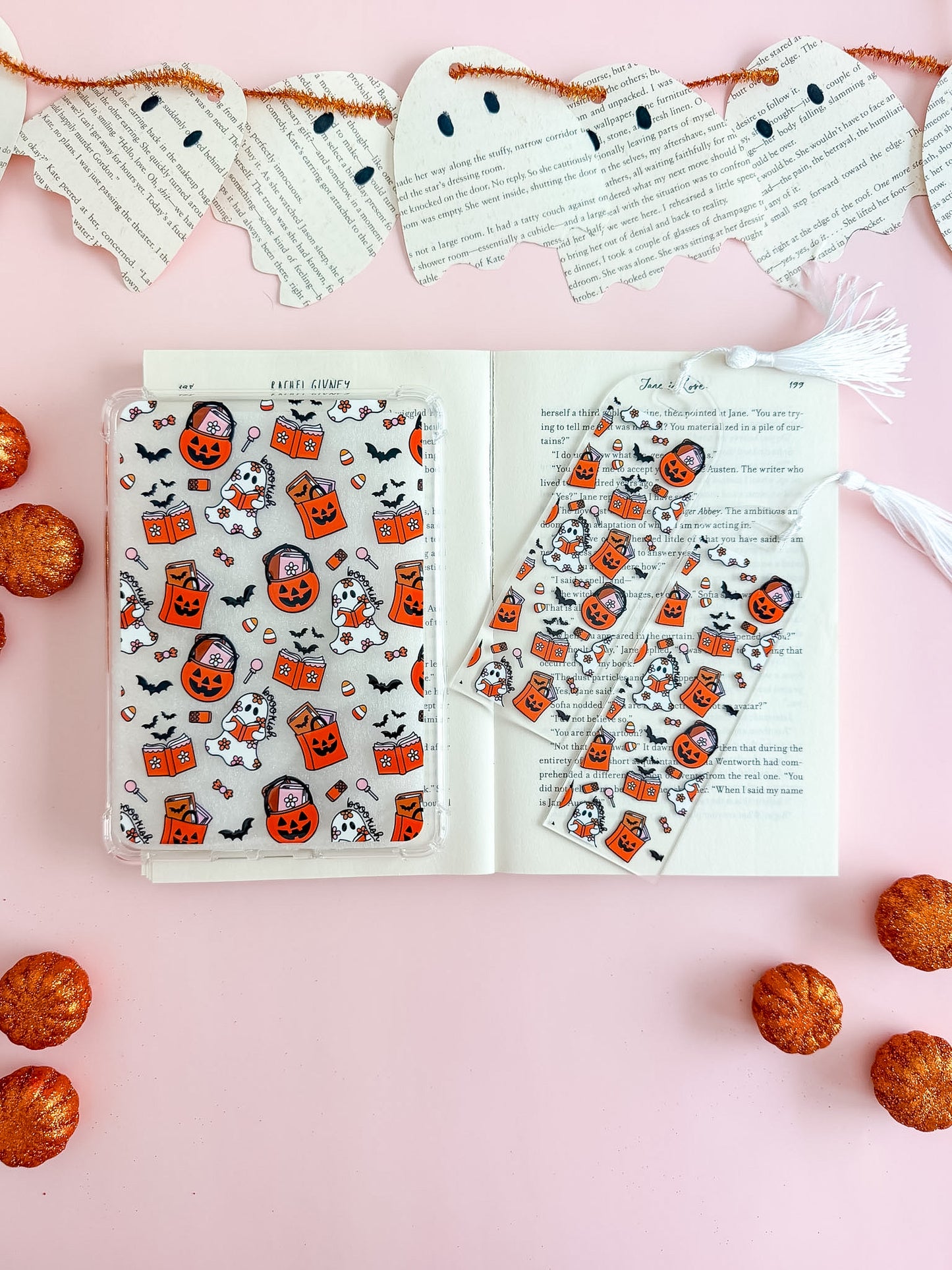 Boooookish E Reader Case and/or Bookmark [Combined Listing]