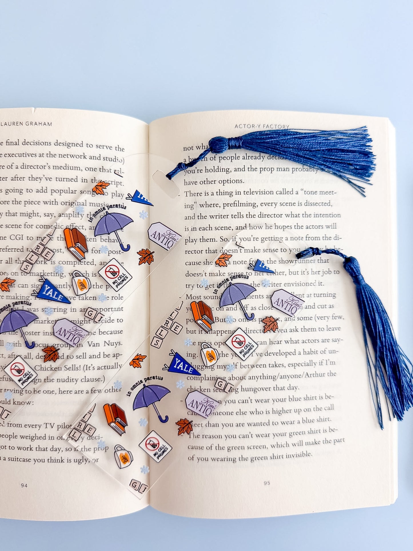 S.H. Fall Essentials E Reader Case and/or Bookmark [Combined Listing]
