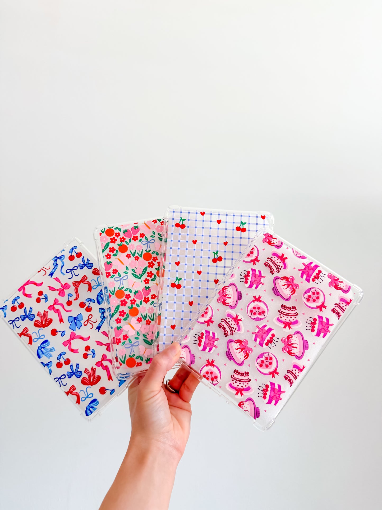 Cherry Grid E reader Case