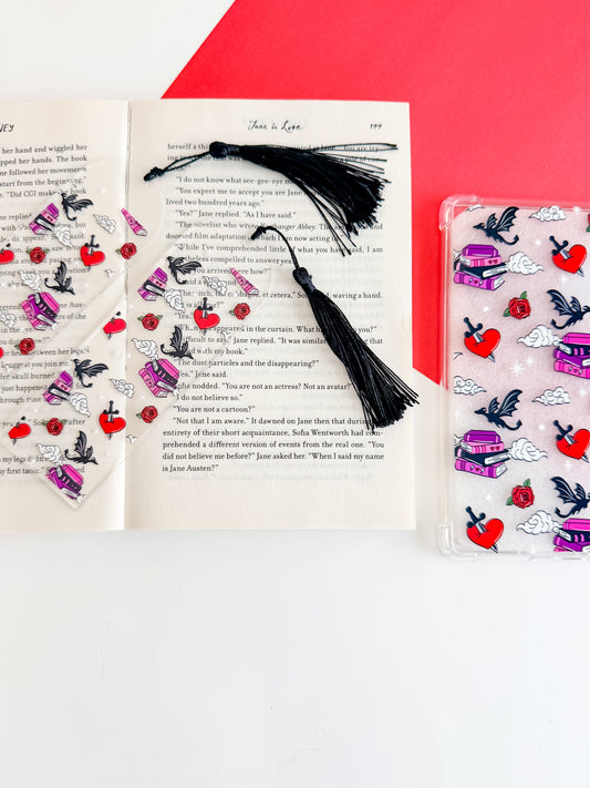 4W Romantasy Kindle Case and/or Bookmark [Combined Listing]