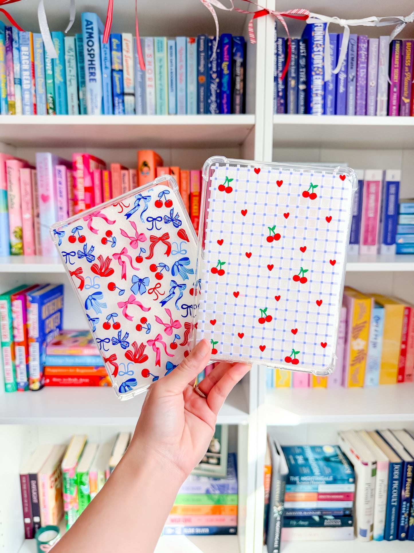 Cherry Grid E reader Case