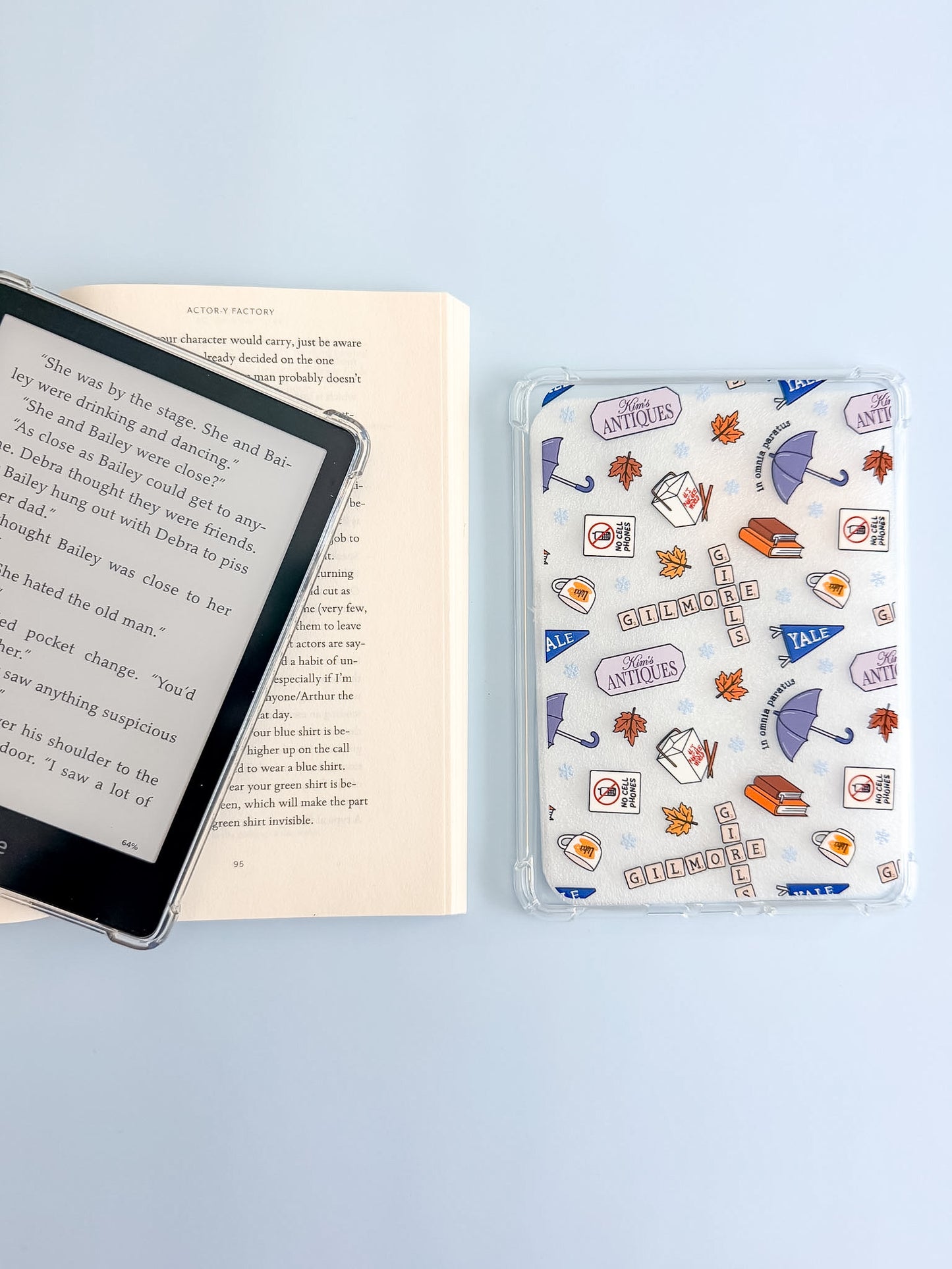 S.H. Fall Essentials E Reader Case and/or Bookmark [Combined Listing]