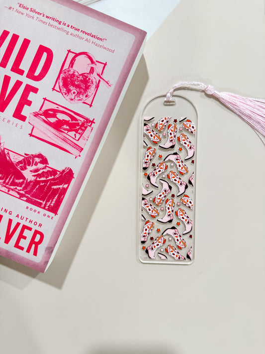 Fall Cowgirl Bookmark