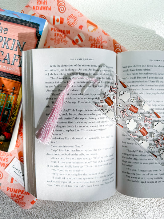 Ghosts and Coffee Bookmark