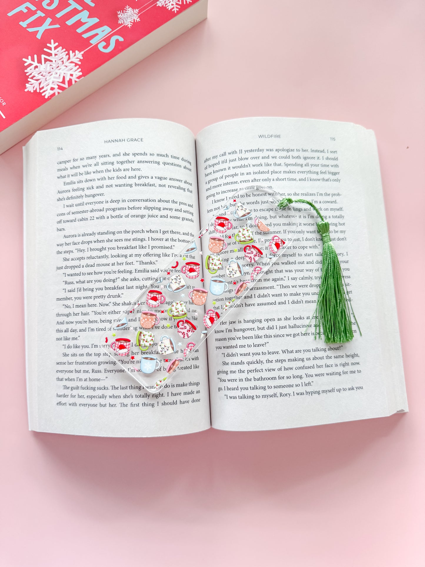 Holiday Mugs Bookmark