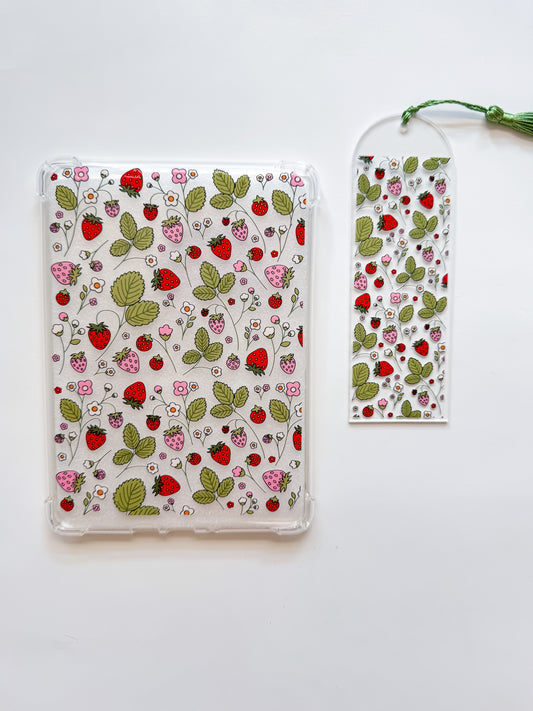 Strawberry Fields Acrylic Bookmark