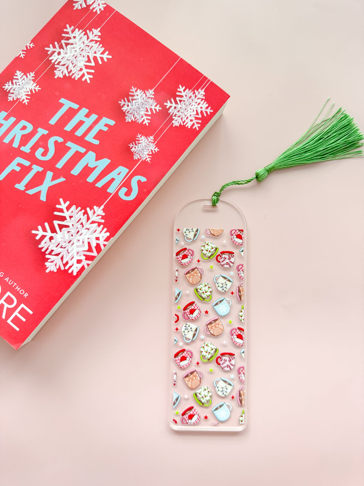 Holiday Mugs Bookmark