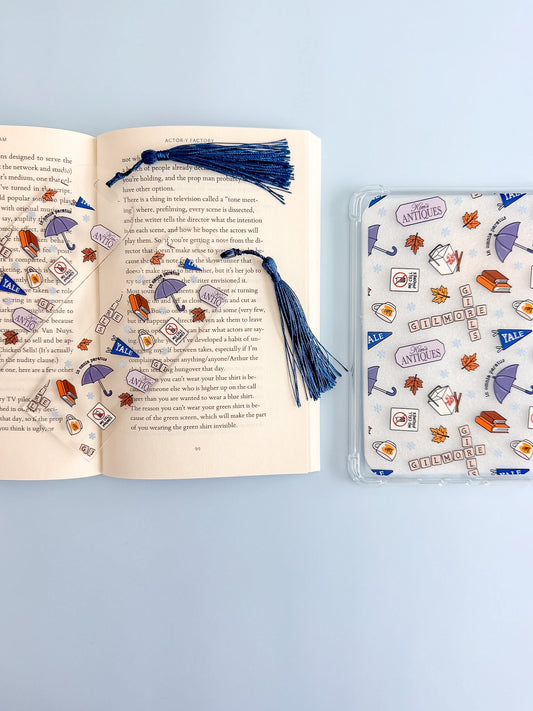 S.H. Fall Essentials E Reader Case and/or Bookmark [Combined Listing]