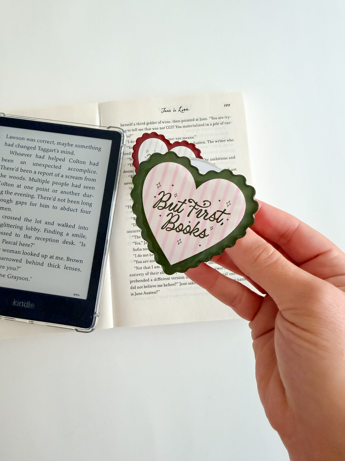 But First.. MagSafe Phone & E-Reader Grip – Bookish Phone Accessory