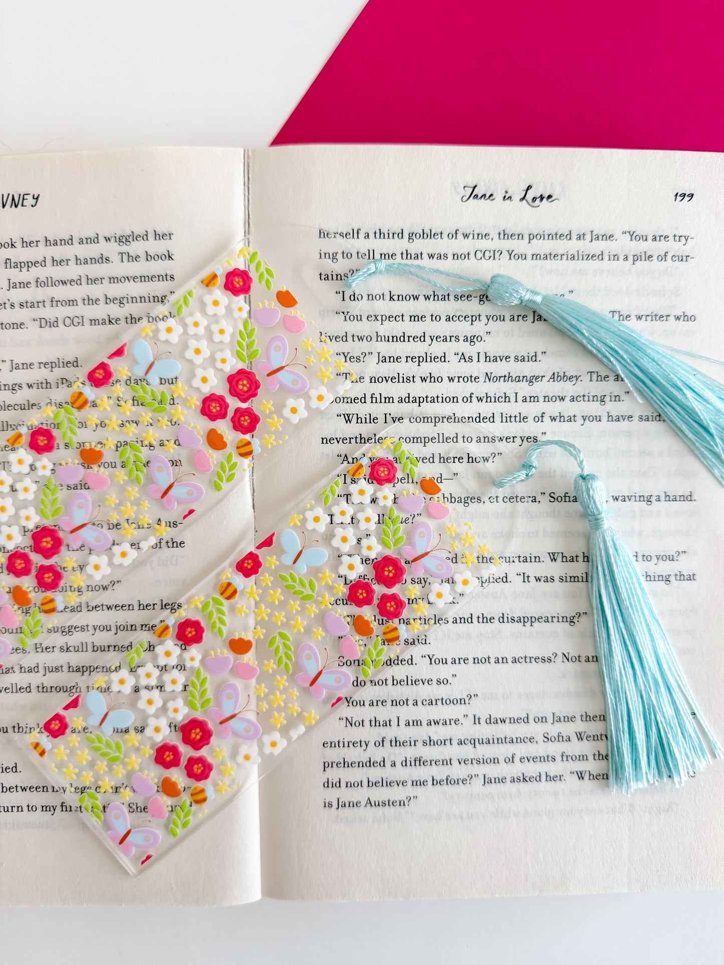 Spring is in the Air E reader Case and/or Bookmark [Combined Listing]