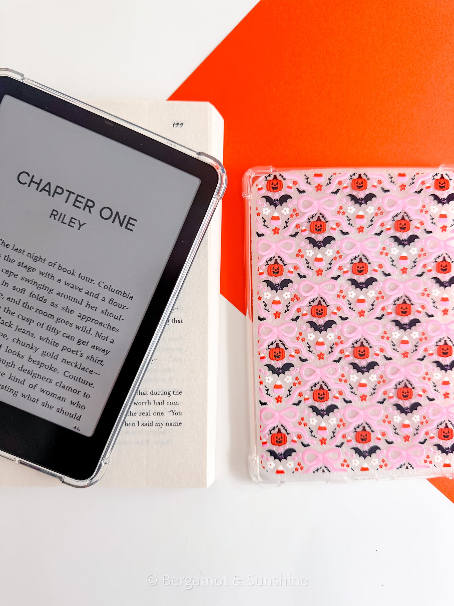 Batty in Bloom Kindle Case