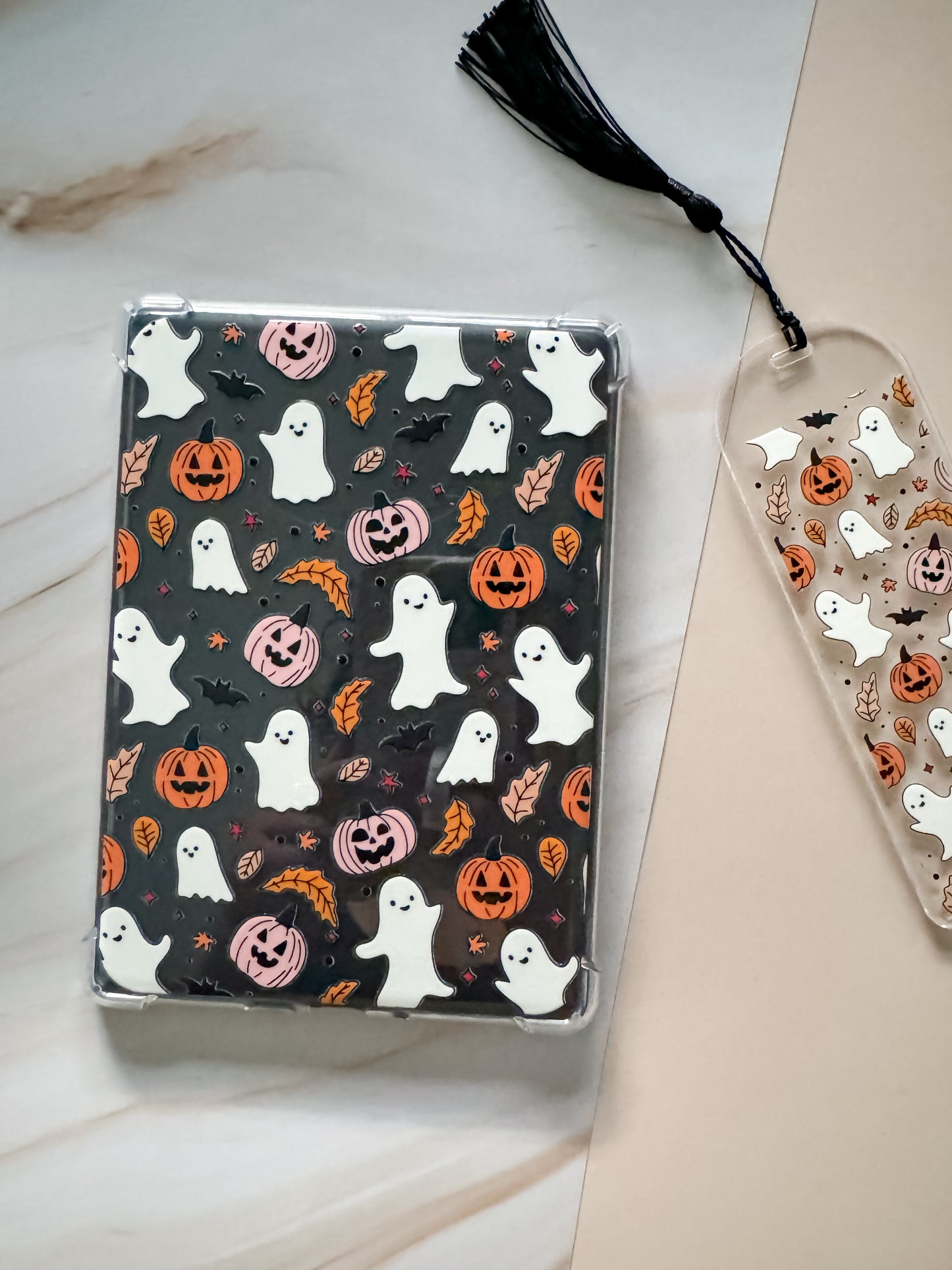 Ghosts and Pumpkins Bookmark